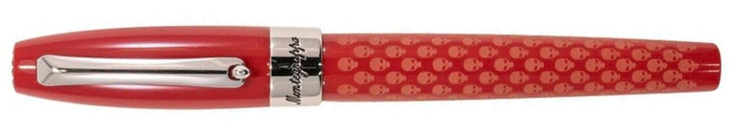 Montegrappa – Fortuna Skull Red Fountain Pen